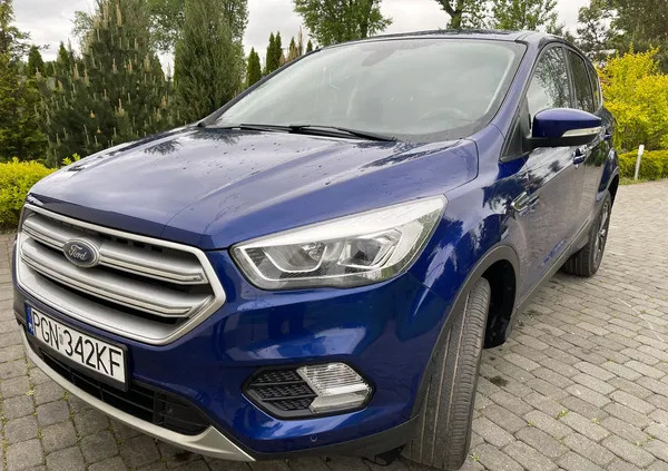 gniezno Ford Kuga cena 68999 przebieg: 137000, rok produkcji 2017 z Gniezno